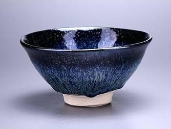 清水保孝 窯変 天目釉 茶碗 共箱 共布 茶道具 父 人間国宝 清水卯一 清水保孝 窯変 天目釉 茶碗 共箱 共布 茶道具 父 人間国宝 清水